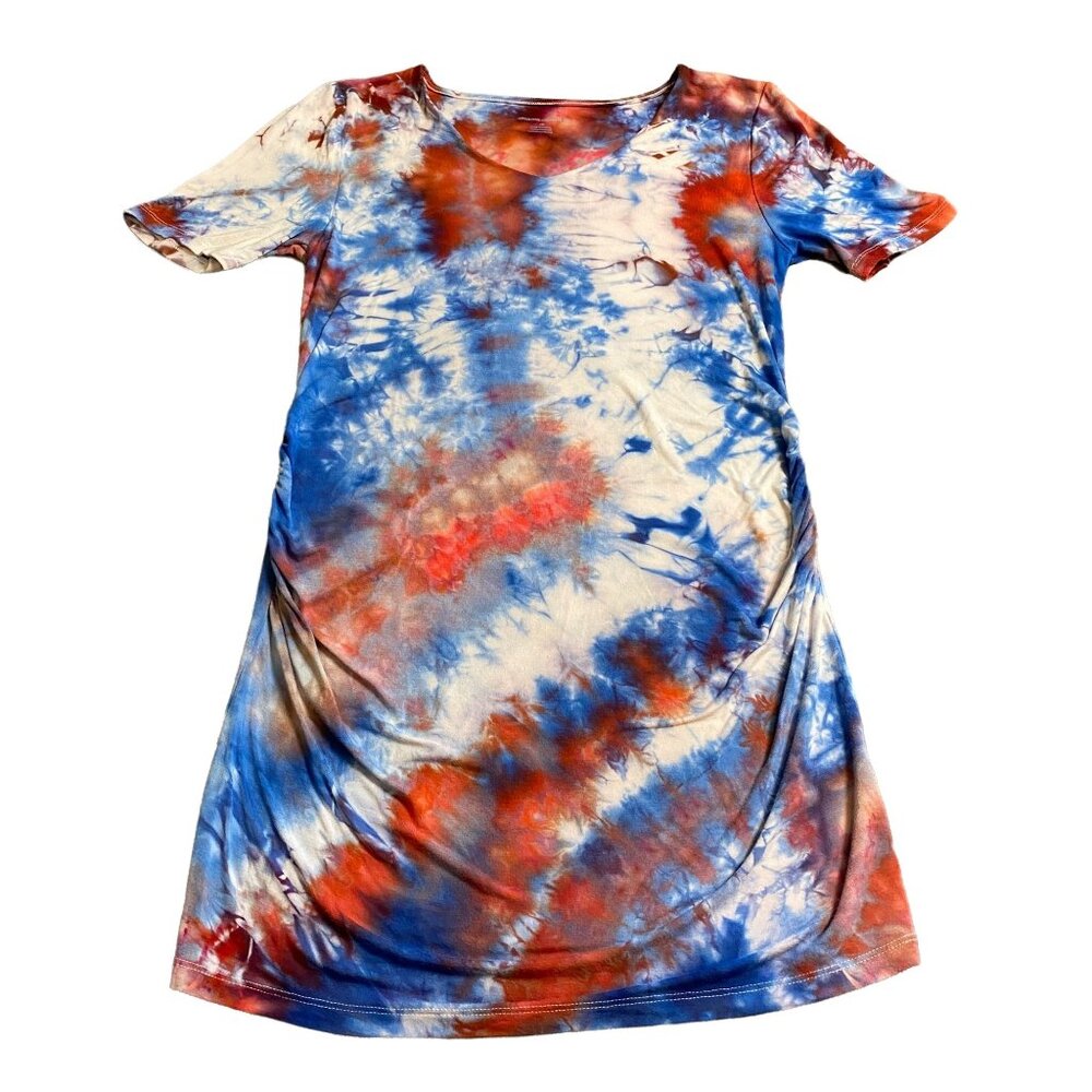 Tie Dye Adult Tee || Maternity Medium